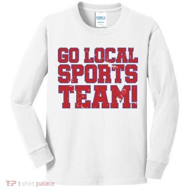 Go Local Sports Team Kids Long Sleeve Shirt