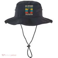 Go Outside Worst Case Scenario A Bear Kills You Bucket Hat thumb 0