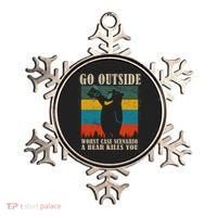 Go Outside Worst Case Scenario A Bear Kills You Ornament thumb 0