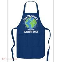 Go Planet It's Your Earth Day Celebrating Earth Day Apron thumb 0
