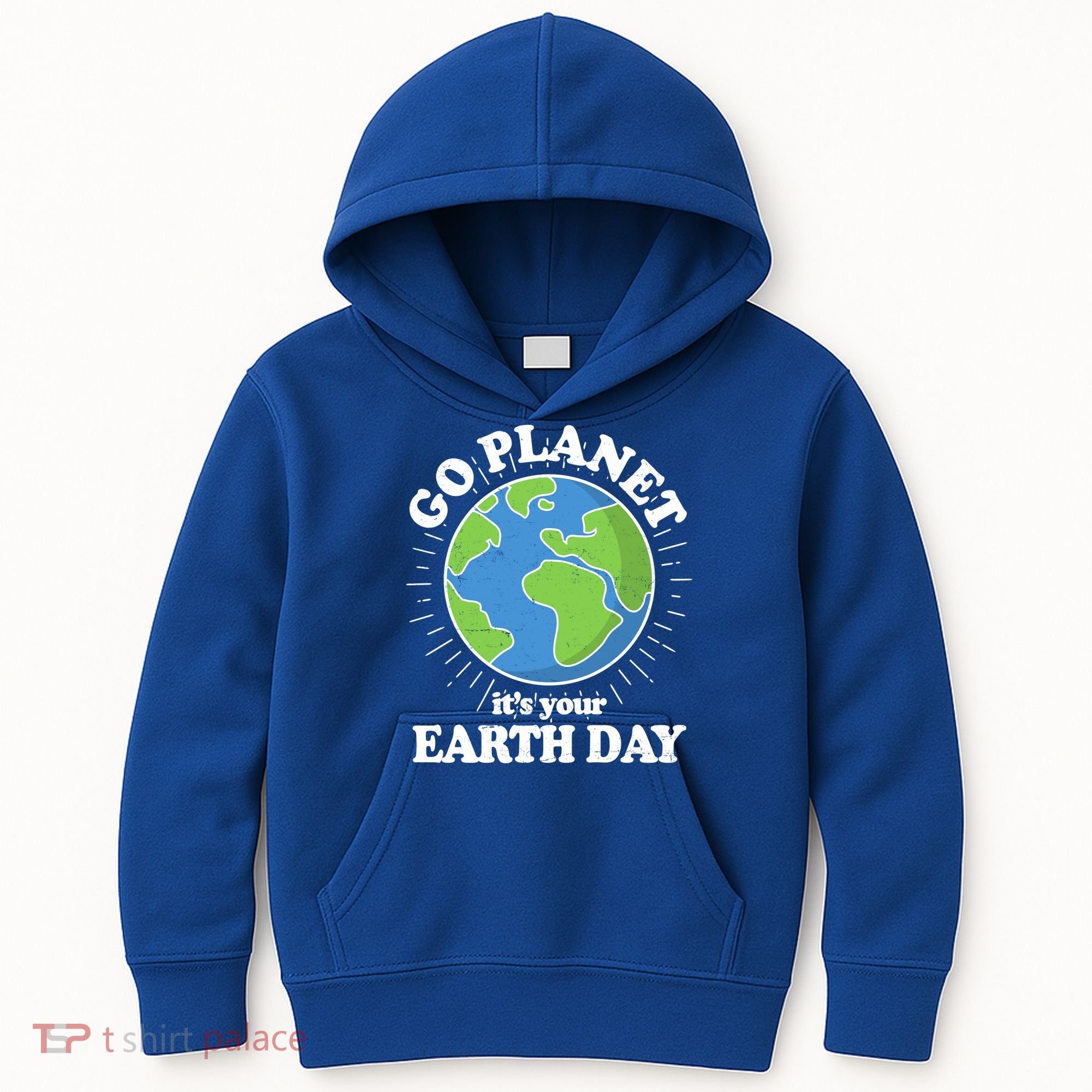 Go Planet It's Your Earth Day Celebrating Earth Day Kids Hoodie