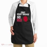 Go Red Fight Heart Health Awareness Apron thumb 2