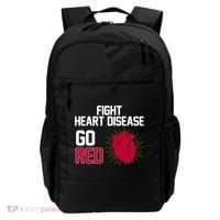 Go Red Fight Heart Health Awareness Backpack thumb 0