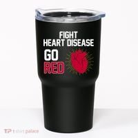 Go Red Fight Heart Health Awareness Tumbler thumb 0