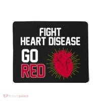 Go Red Fight Heart Health Awareness Mousepad thumb 0