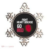 Go Red Fight Heart Health Awareness Ornament thumb 0
