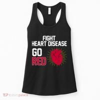 Go Red Fight Heart Health Awareness Women's Tank Top thumb 0