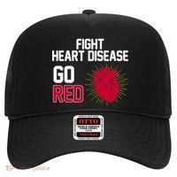 Go Red Fight Heart Health Awareness Hat thumb 0