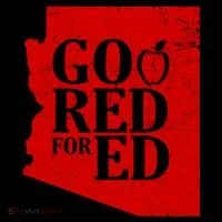 Go Red For Ed Distressed Coffee Mug thumb 5