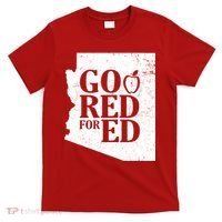 Go Red For Ed Distressed T-Shirt thumb 0