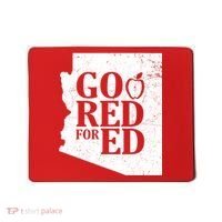 Go Red For Ed Distressed Mousepad thumb 0