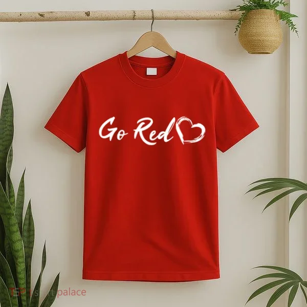 Go Red Heart Disease Awareness T-Shirt