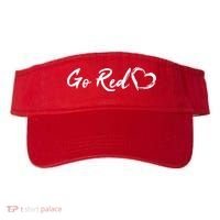 Go Red Heart Disease Awareness Visor thumb 0