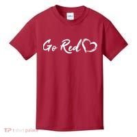 Go Red Heart Disease Awareness Kids T-Shirt thumb 0