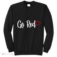 Go Red Heart Health Awareness Logo Sweatshirt thumb 0