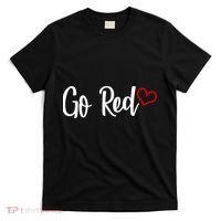 Go Red Heart Health Awareness Logo T-Shirt thumb 0