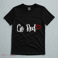Go Red Heart Health Awareness Logo T-Shirt thumb 5