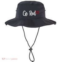 Go Red Heart Health Awareness Logo Bucket Hat thumb 0