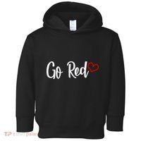 Go Red Heart Health Awareness Logo Toddler Hoodie thumb 0