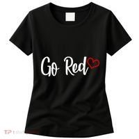 Go Red Heart Health Awareness Logo Women's T-Shirt thumb 0