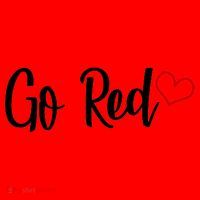 Go Red Heart Health Awareness Logo Santa Hat thumb 1