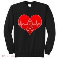 Go Red Heart Health Awareness Pulse Sweatshirt thumb 0