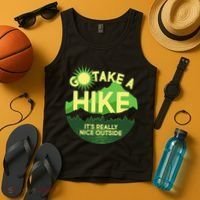 Go Take A Hike It's Really Nice Outside Tank Top thumb 4