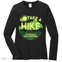 Go Take A Hike It's Really Nice Outside Women's Long Sleeve Shirt thumb 0