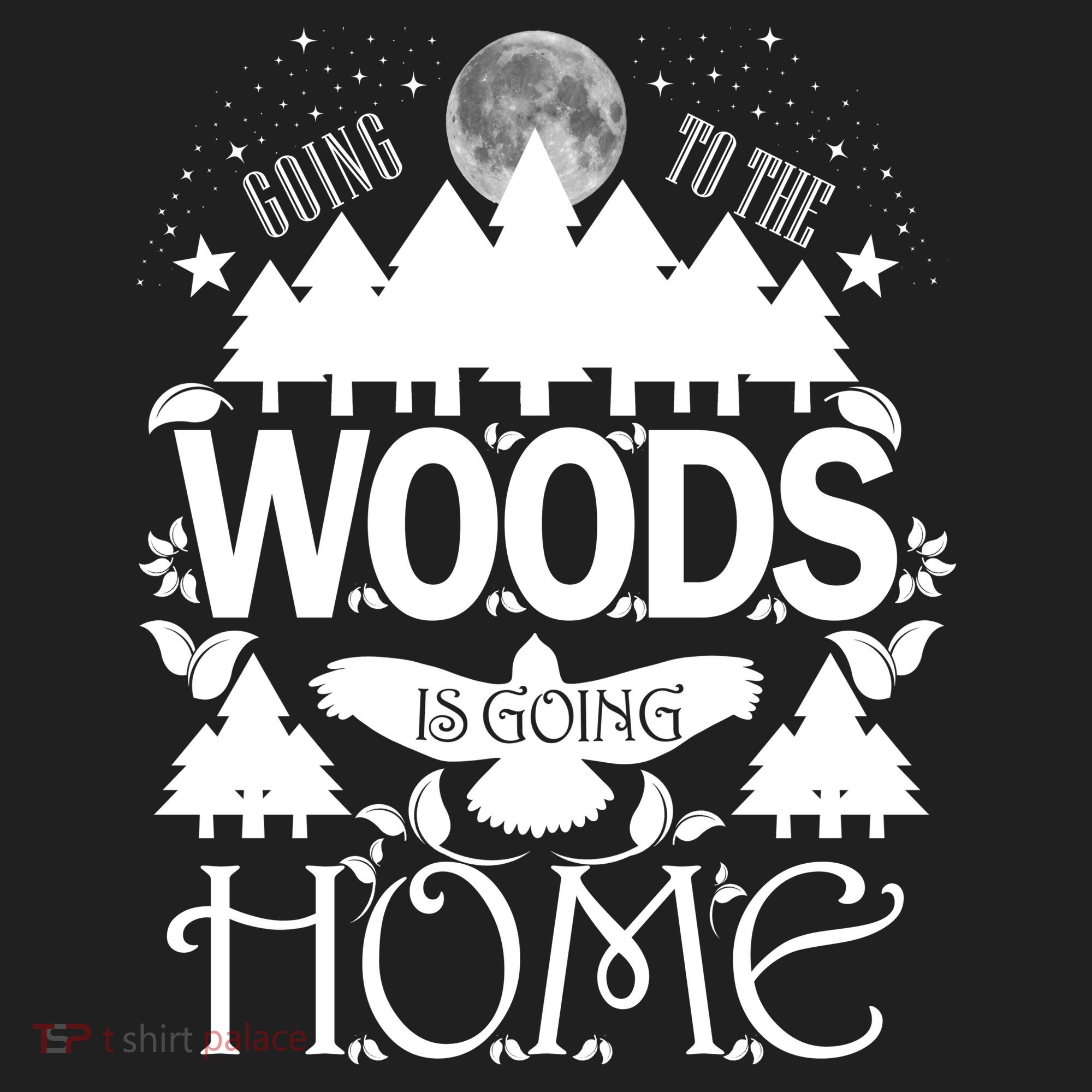 Go To The Woods Is Going Home Beanie