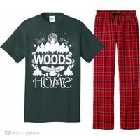 Go To The Woods Is Going Home Pajama Set thumb 0