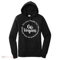 Go Vegan For Life Women's Hoodie thumb 0