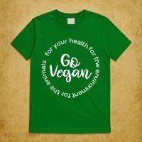 Go Vegan For Life T-Shirt thumb 5