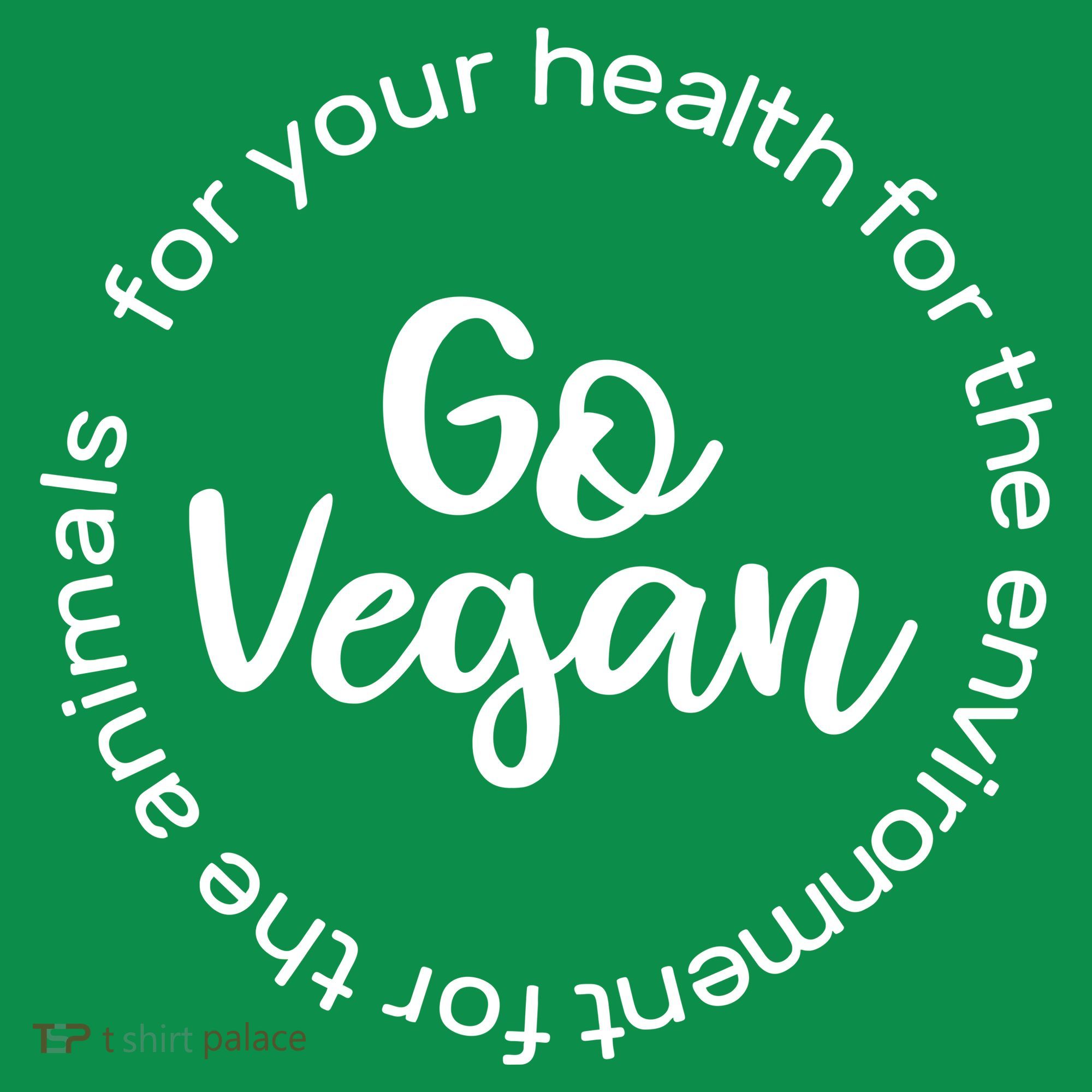 Go Vegan For Life Ornament