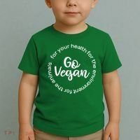 Go Vegan For Life Toddler T-Shirt thumb 2