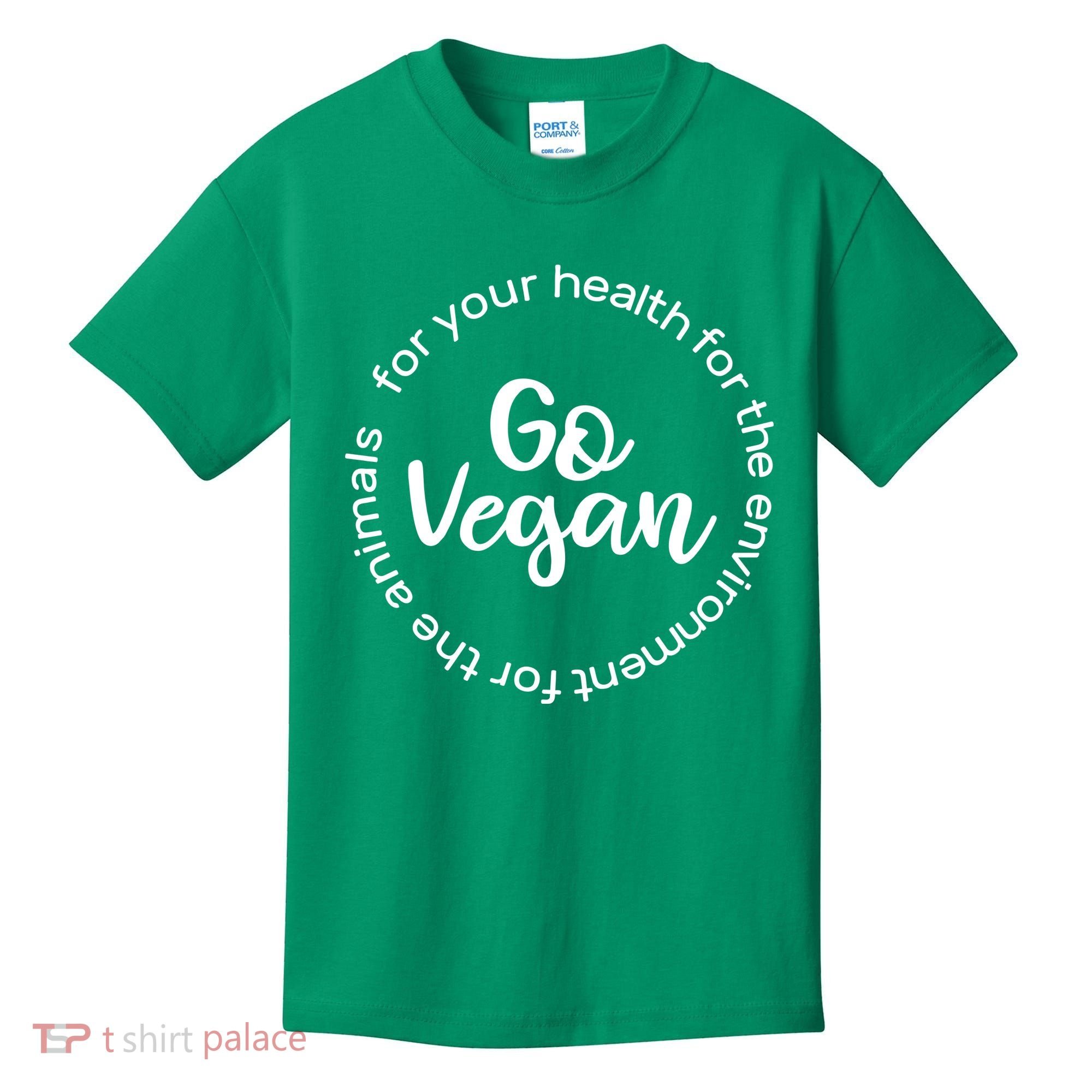 Go Vegan For Life Kids T-Shirt