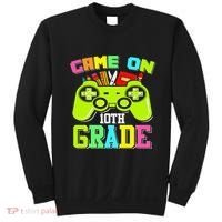 Game On 10th Grade Gamer Back to School Students Sweatshirt thumb 0