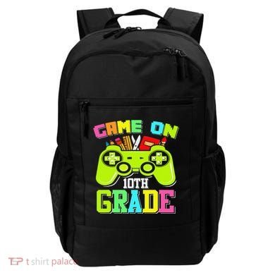 Game On 10th Grade Gamer Back to School Students Backpack