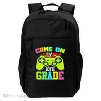 Game On 10th Grade Gamer Back to School Students Backpack thumb 0