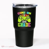 Game On 10th Grade Gamer Back to School Students Tumbler thumb 0