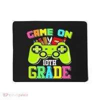 Game On 10th Grade Gamer Back to School Students Mousepad thumb 0
