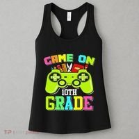 Game On 10th Grade Gamer Back to School Students Women's Tank Top thumb 3