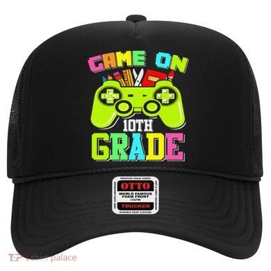 Game On 10th Grade Gamer Back to School Students Hat