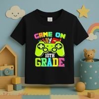 Game On 10th Grade Gamer Back to School Students Toddler T-Shirt thumb 3