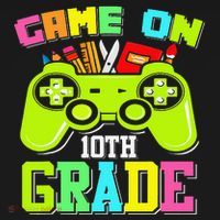 Game On 10th Grade Gamer Back to School Students Toddler T-Shirt thumb 4