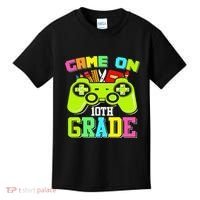 Game On 10th Grade Gamer Back to School Students Kids T-Shirt thumb 0