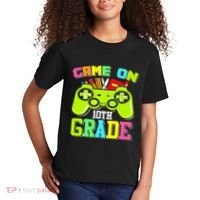 Game On 10th Grade Gamer Back to School Students Kids T-Shirt thumb 2