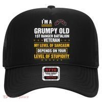 Grumpy Old 1st Ranger Battalion Veteran Soldier Funny Xmas Hat thumb 0
