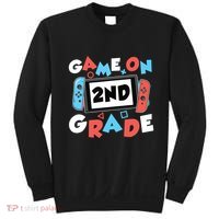 Game On 2nd Grade Second First Day School Gaming Gamer Sweatshirt thumb 0
