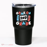 Game On 2nd Grade Second First Day School Gaming Gamer Tumbler thumb 0