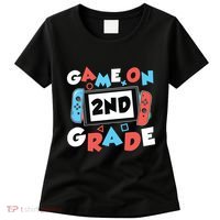 Game On 2nd Grade Second First Day School Gaming Gamer Women's T-Shirt thumb 0